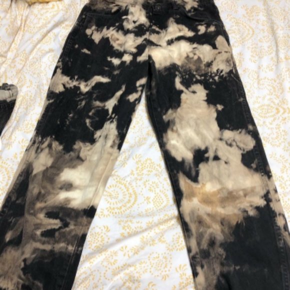 Bleached Wrangler Jeans